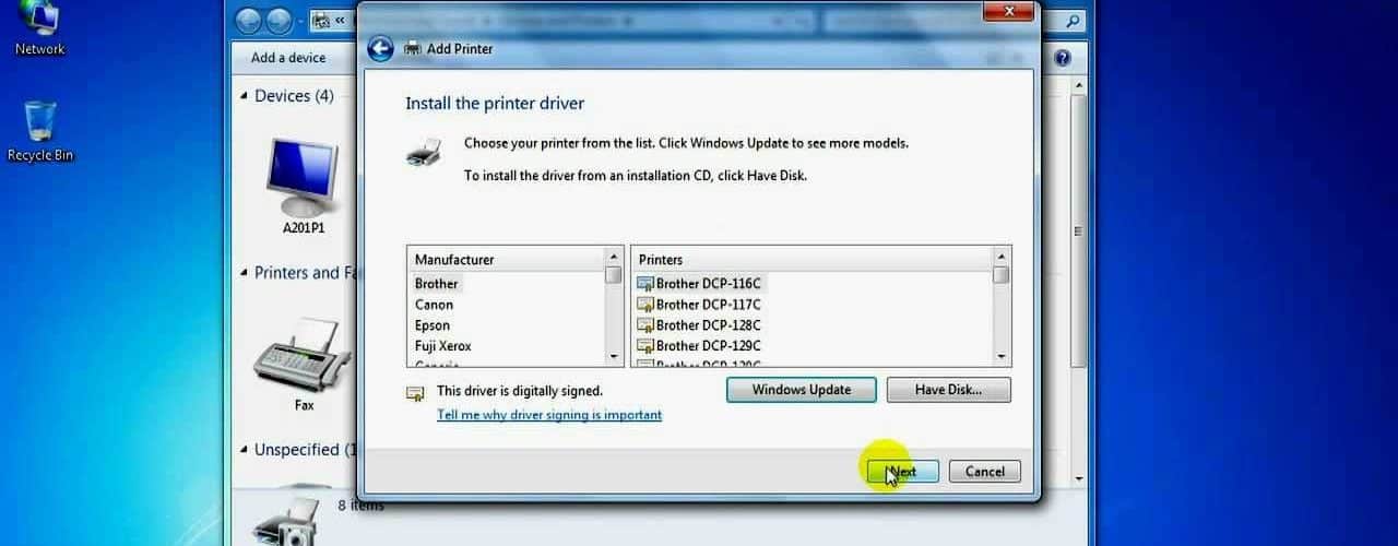 how-to-connect-printer-to-network-windows-7