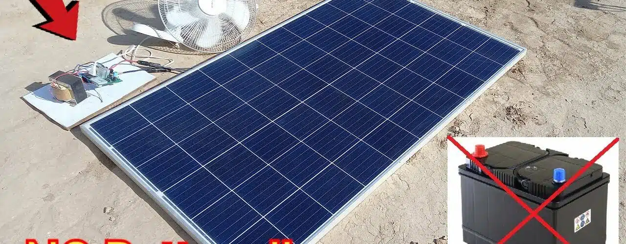 how-to-connect-solar-panel-to-inverter-without-battery