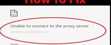 unable-to-connect-to-the-proxy-server-chrome