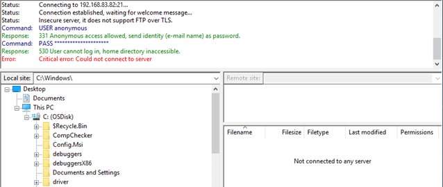 you-have-an-ftp-account-on-a-remote-host-but-you-are-unable-to-connect
