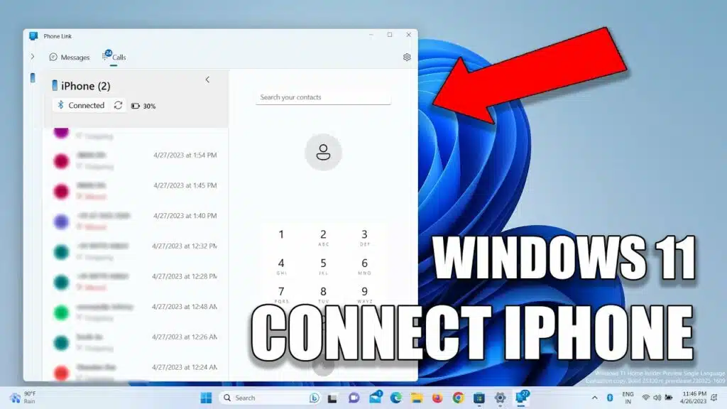 connect-iphone-to-windows-11