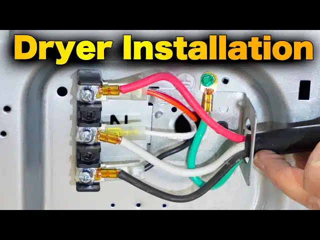 how-to-connect-dryer-cord